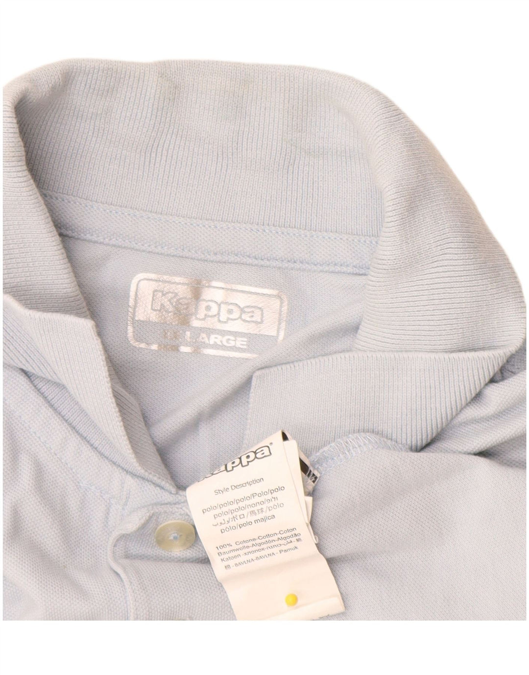 Polo Kappa Uomo 2XL Cotone Blu