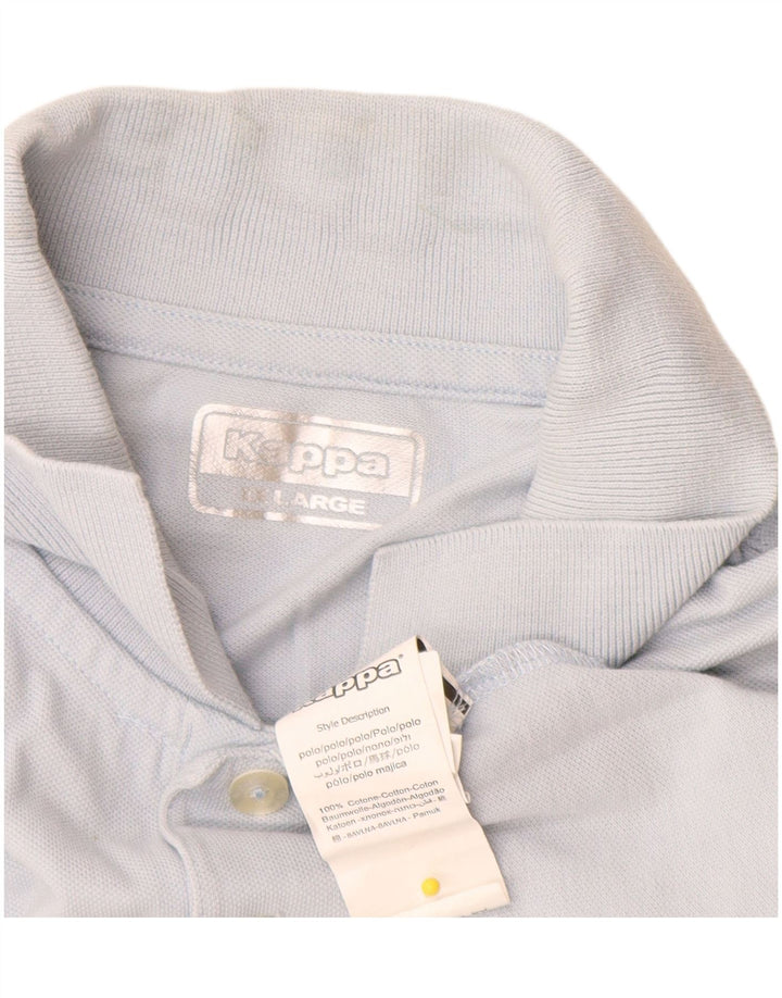 Polo Kappa Uomo 2XL Cotone Blu