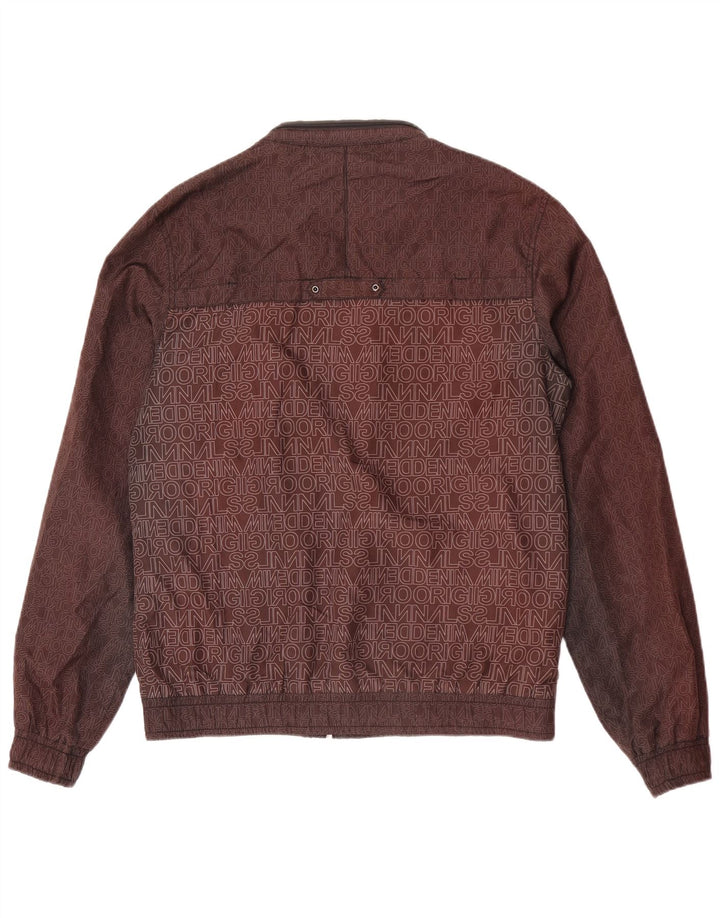Giacca bomber grafica da uomo Jack & Jones UK 38 Colorblock marrone medio