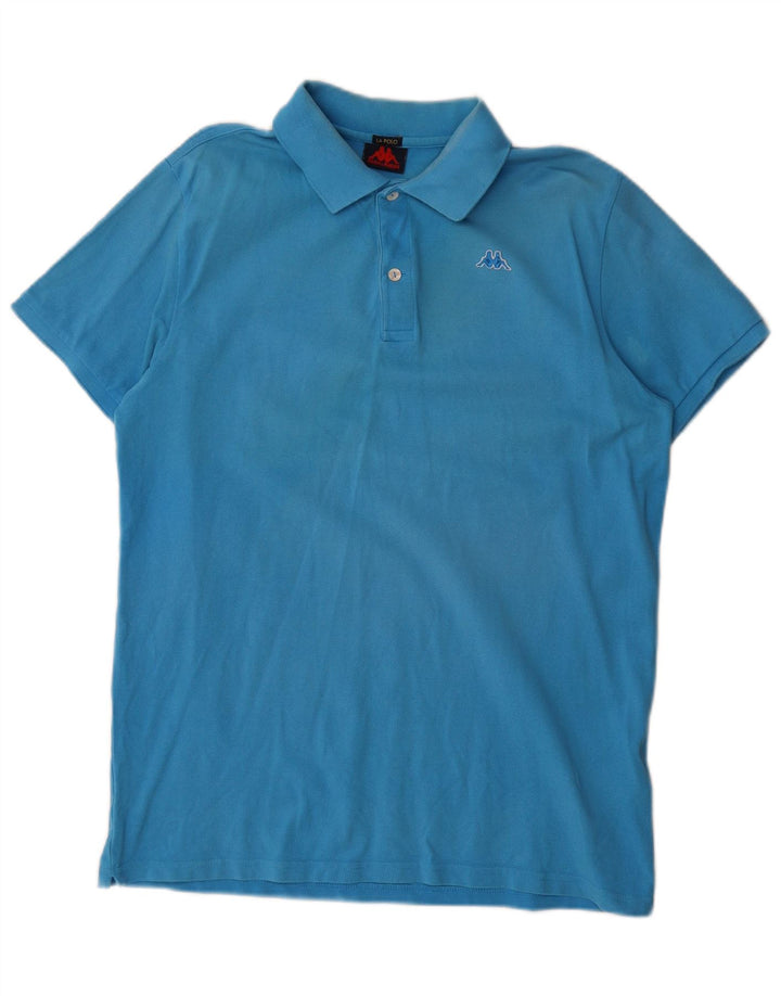 Polo Kappa Uomo XL Cotone Blu