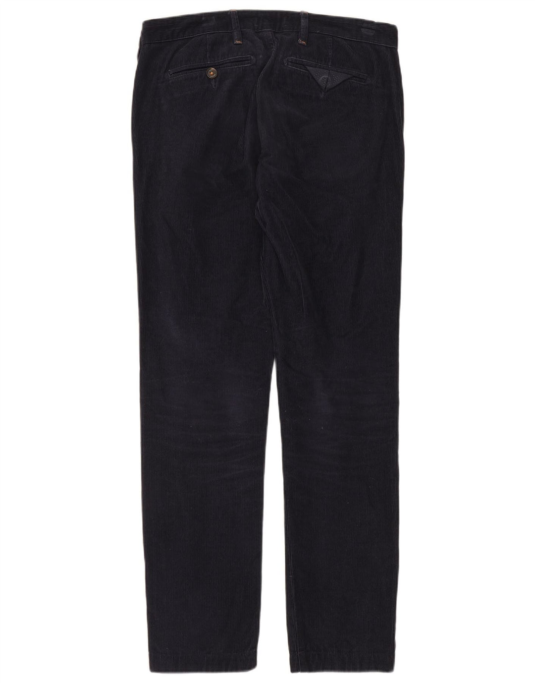 Pantaloni slim in velluto a coste da donna Ted Baker W32 L31 Blu Navy