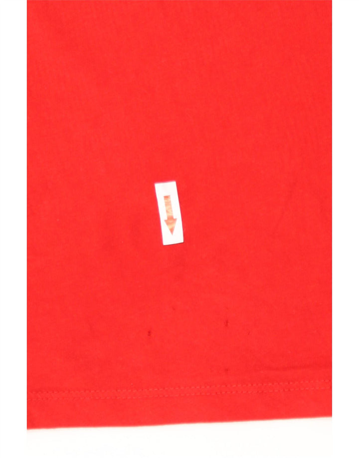 Maglietta da donna Tommy Hilfiger Top UK 14 grande rossa