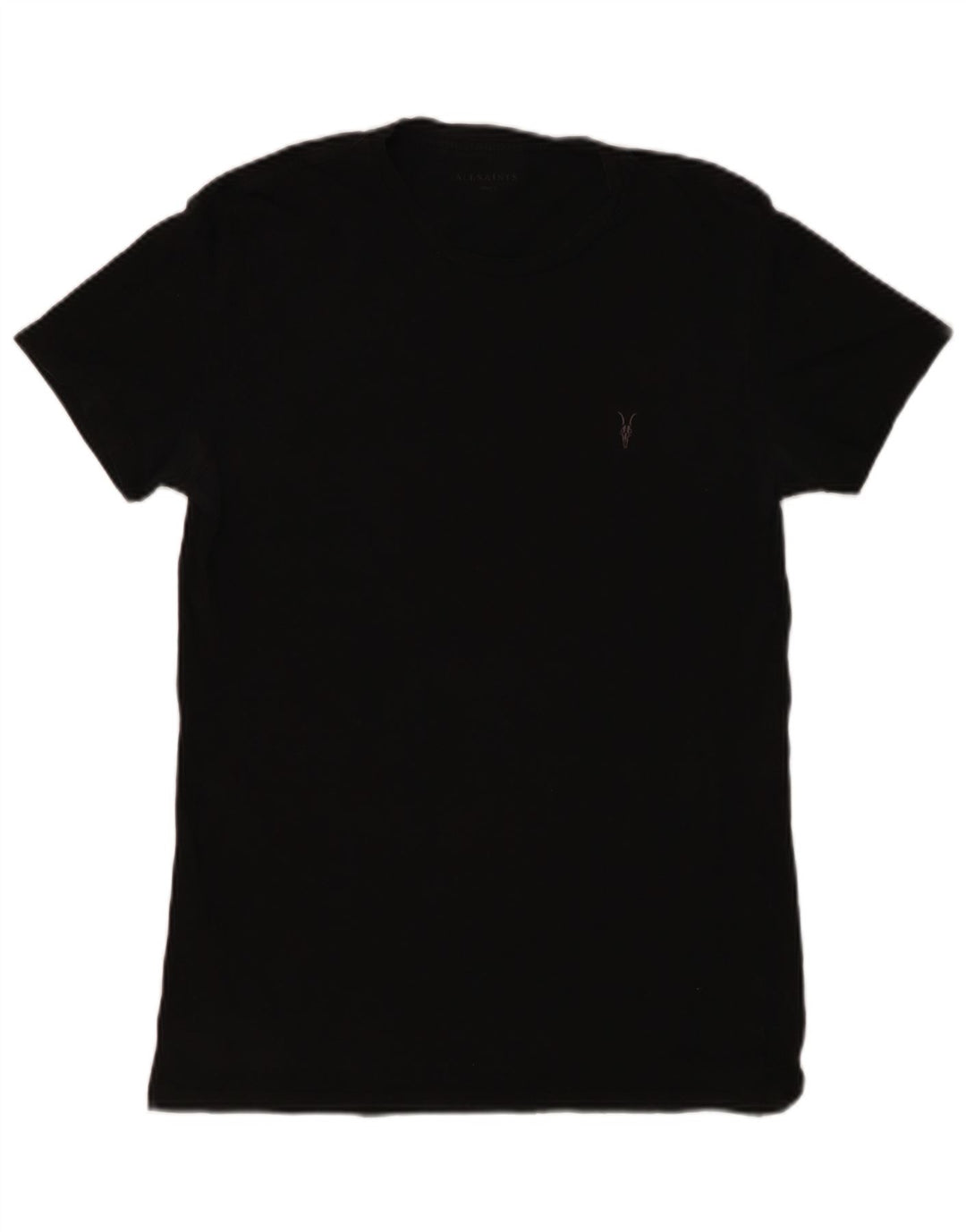 T-shirt da uomo ALL SAINTS Top piccola in cotone nero