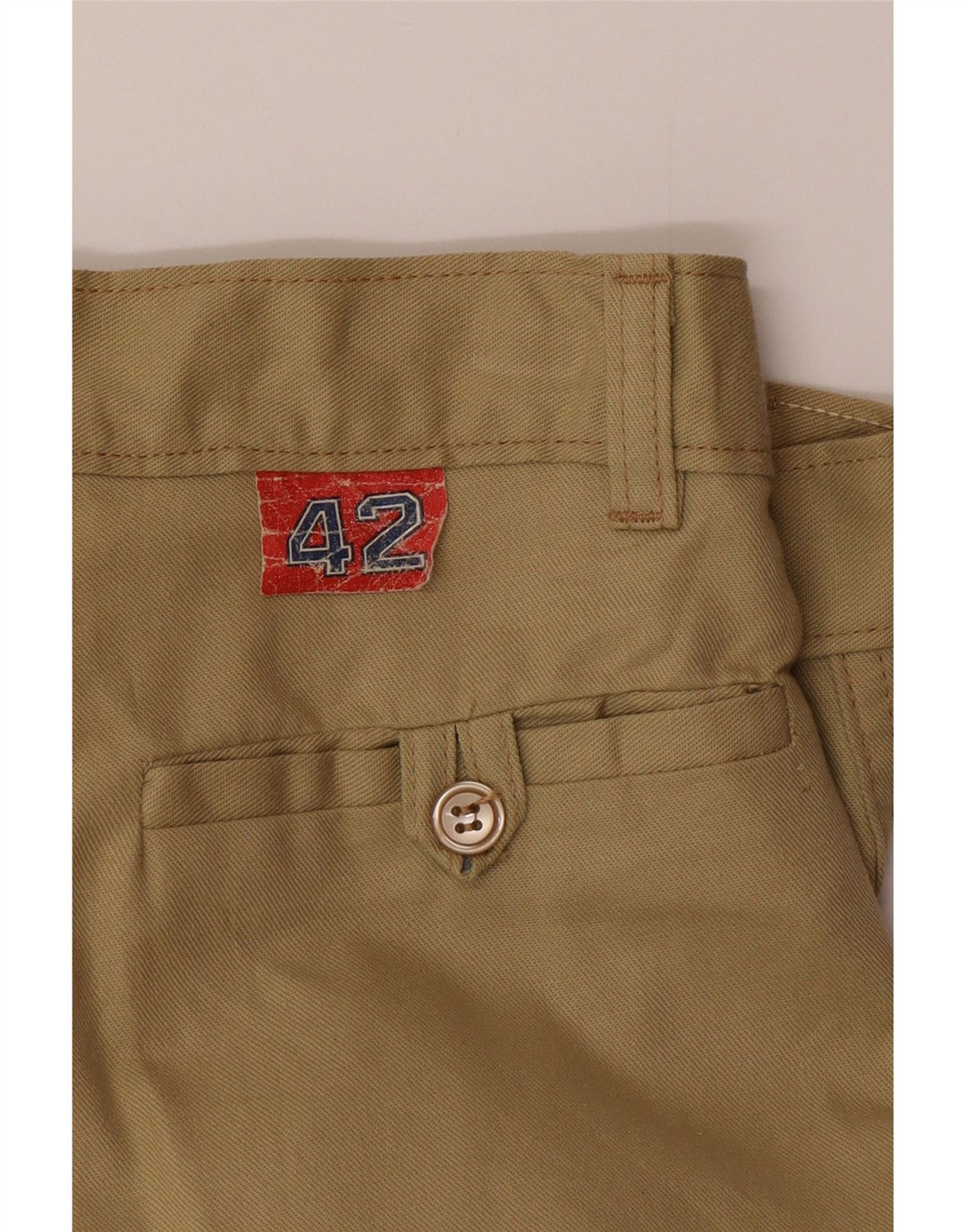 Pantaloni chino dritti con pedge da donna Mash IT 42 medio W26 L37 kaki