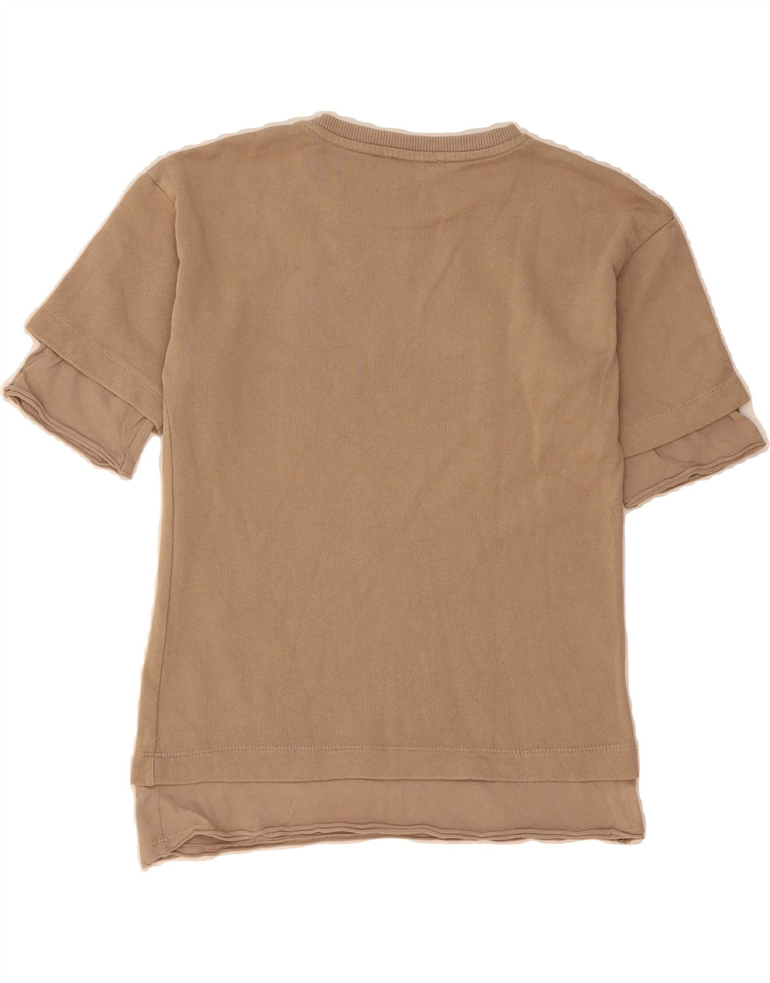 ZARA Boys Graphic T-Shirt Top 6-7 Years Brown Vintage Zara and Second-Hand Zara from Messina Hembry 
