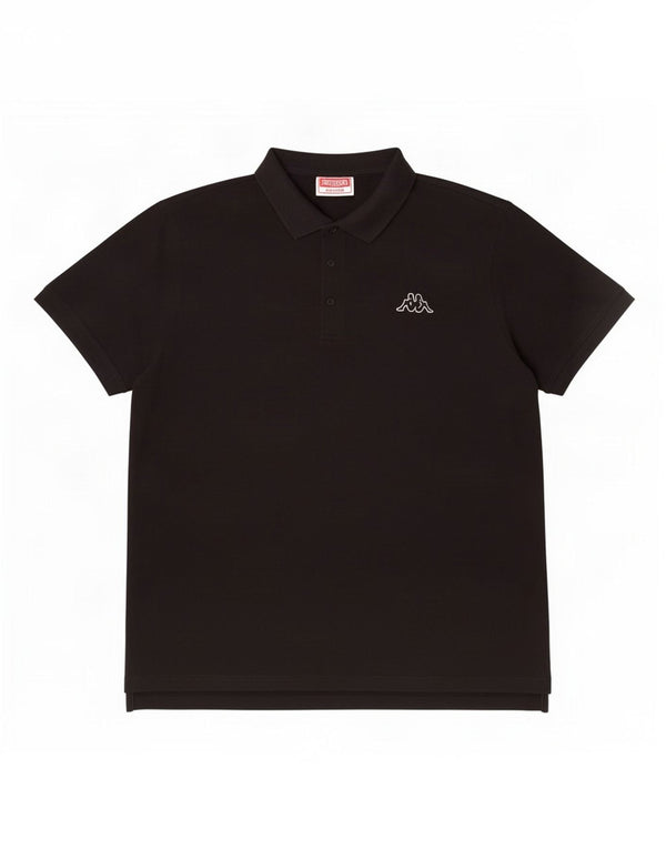 Polo Kappa Uomo 2XL Cotone Nero