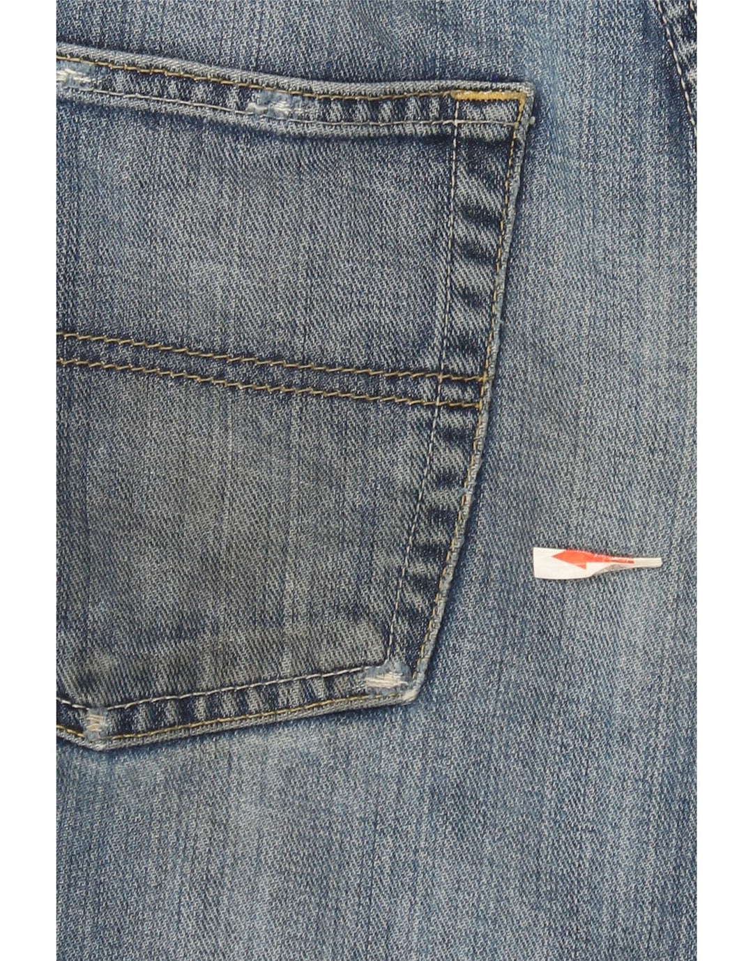 Jeans dritti da uomo Tommy Hilfiger W34 L32 cotone blu