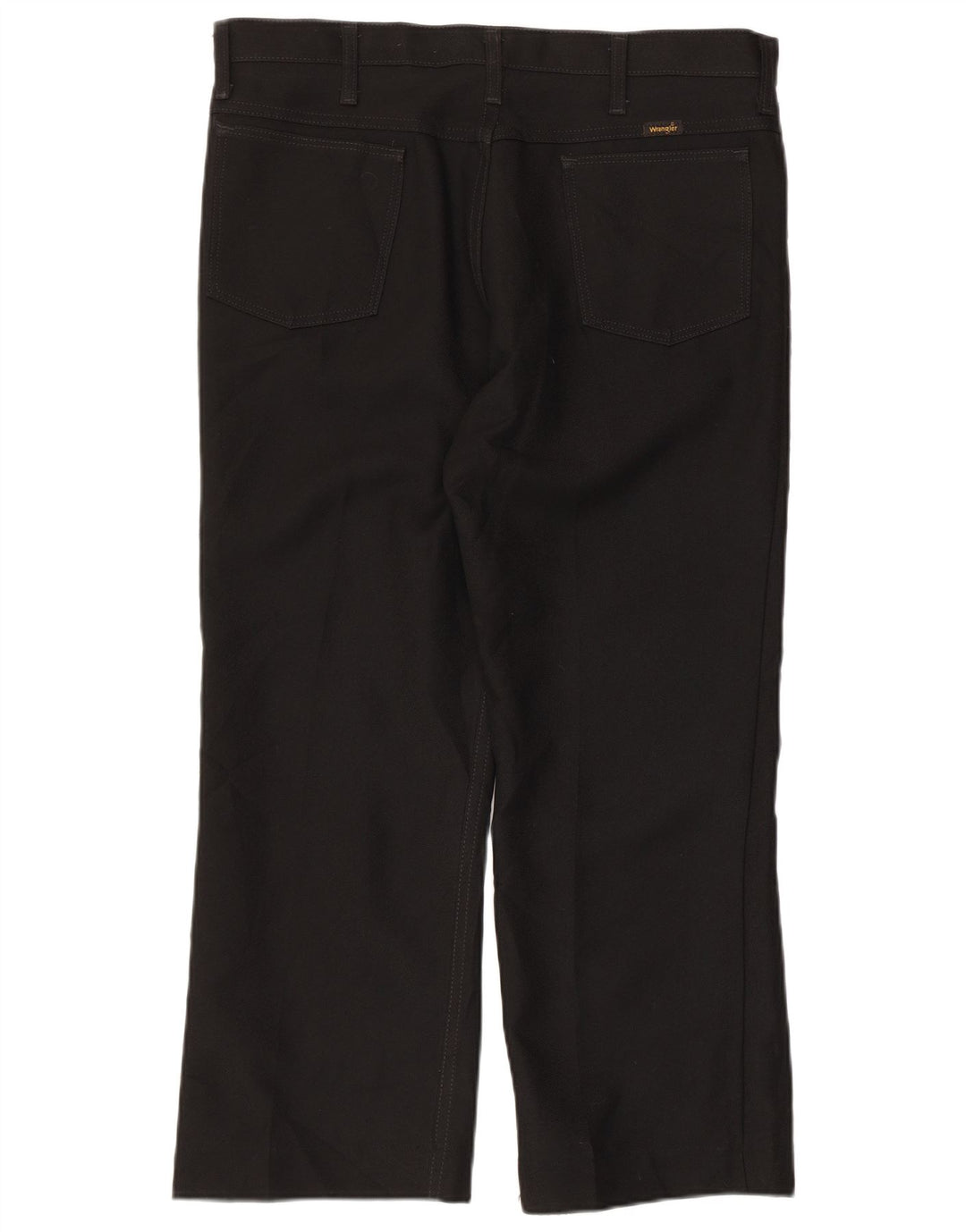 Pantaloni casual dritti da uomo WRANGLER W36 L26 poliestere nero