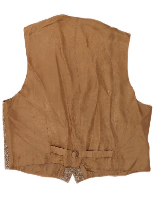Gilet Uomo Porto Di Panama IT 54 XL Lana Marrone
