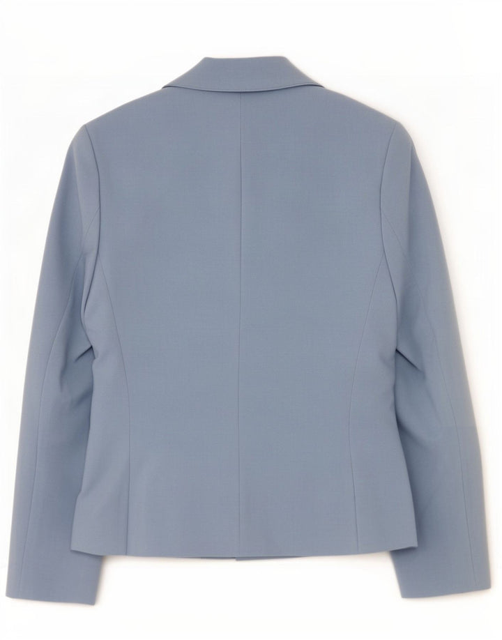 Giacca blazer a 5 bottoni da donna Zara EU 36 XS blu poliestere