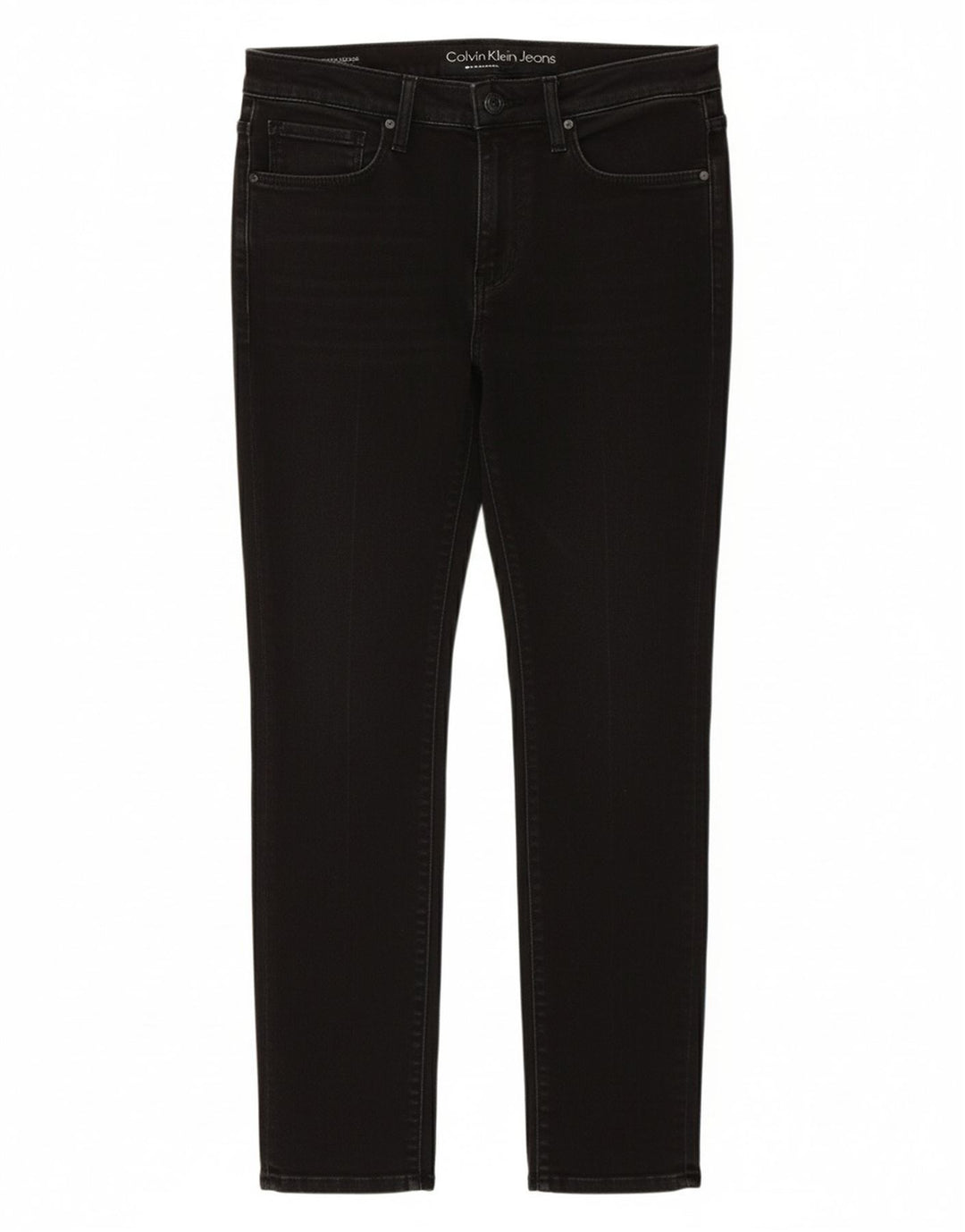 CALVIN KLEIN Womens Slim Jeans  W31 L25 Black Cotton