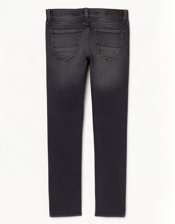 Jeans dritti slim Denton da uomo Tommy Hilfiger W32 L32 cotone blu navy