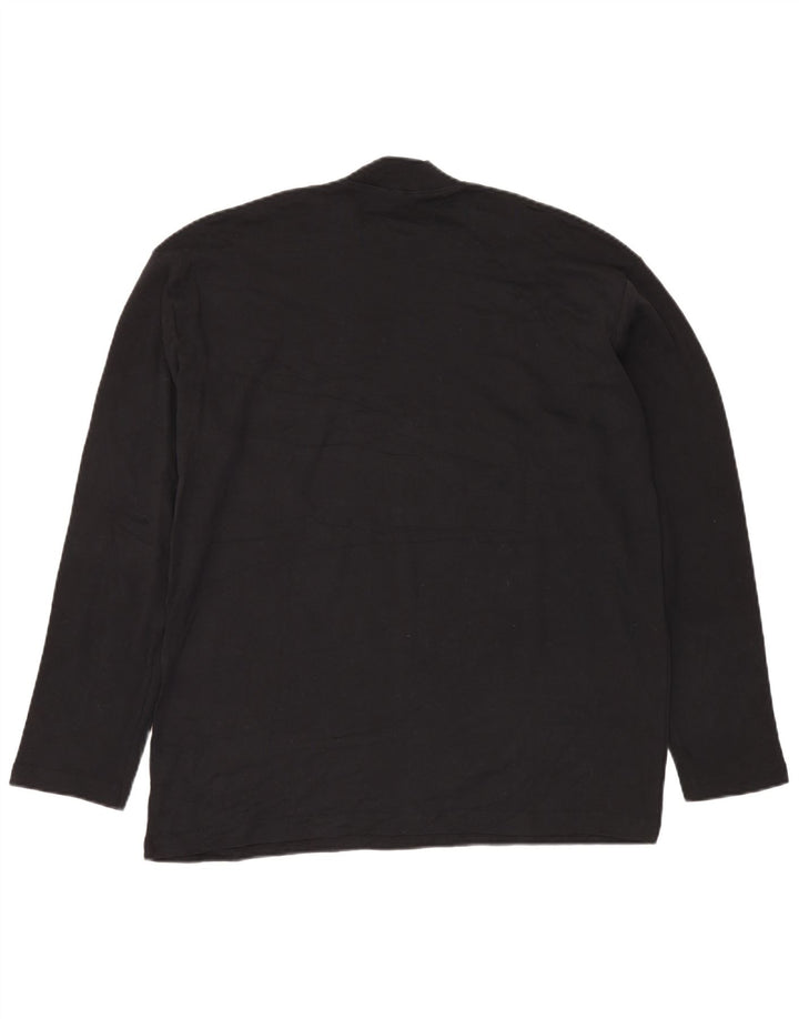 F.LLI CAMPAGNOLO Top Uomo Manica Lunga 2XL Cotone Nero