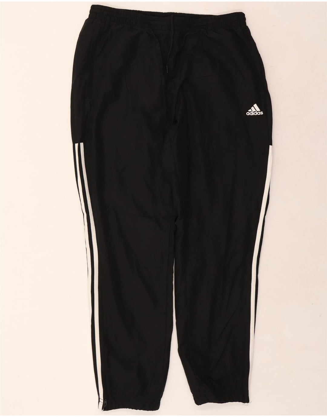 Pantaloni da tuta da uomo ADIDAS Joggers grandi neri in poliestere