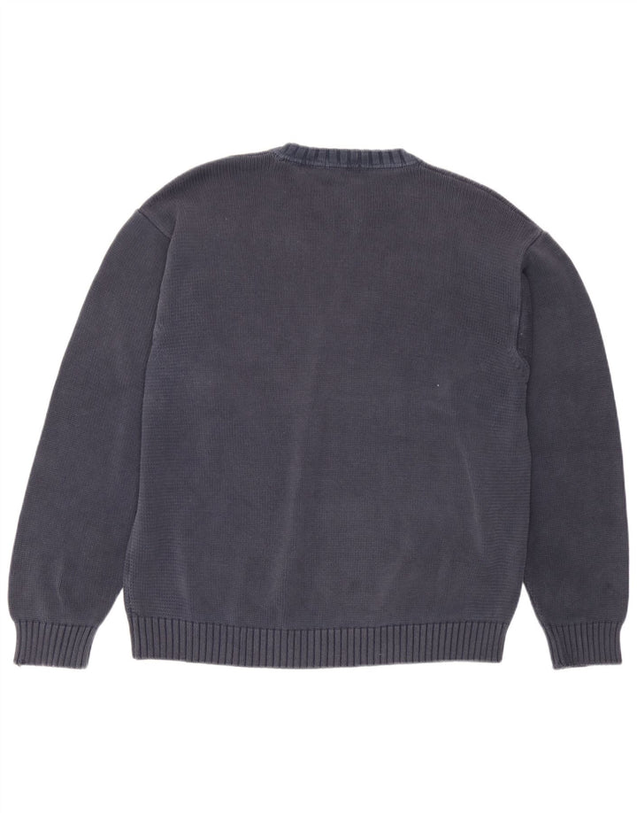 Maglione maglione girocollo da uomo Marks & Spencer St. Michael XL blu classico