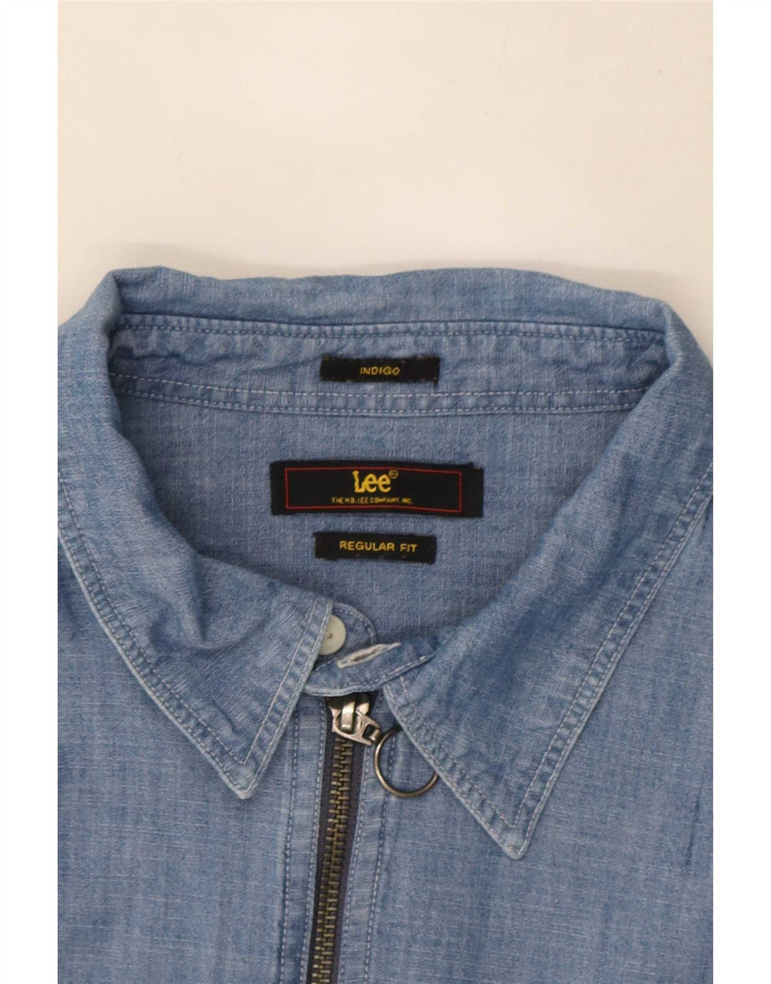 Camicia pullover vestibilità regolare Lee Indigo da uomo blu medio