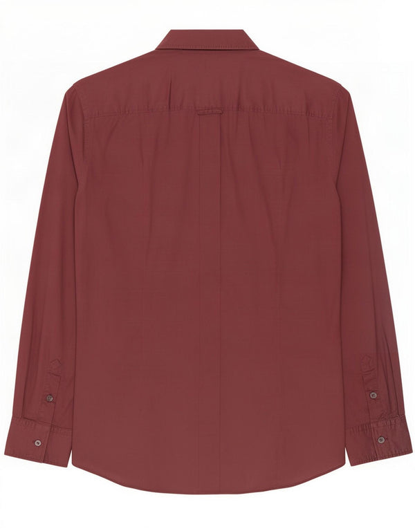 Dolce & Gabbana Mens Shirt IT 54 XL Burgundy Cotton