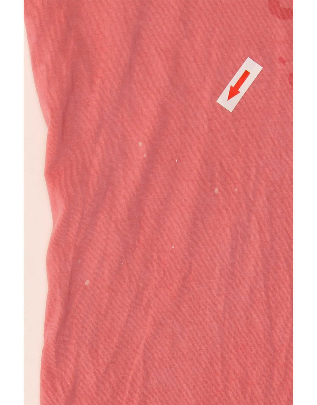 T-shirt grafica da uomo Diesel Top in cotone rosa medio