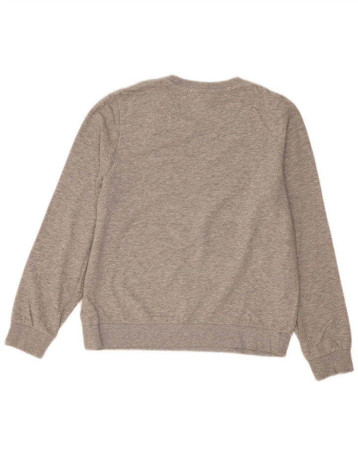 Felpa da donna Marks & Spencer UK 12 Cotone grigio medio