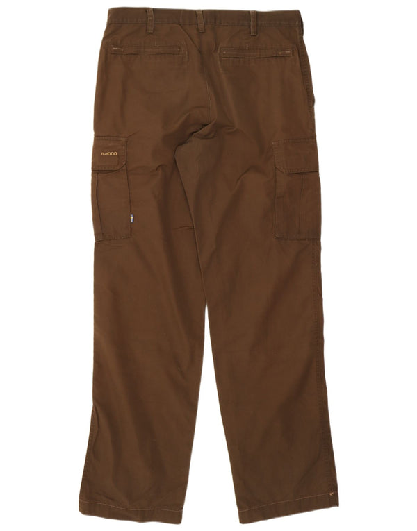 Pantaloni cargo dritti da uomo Fjall Raven IT 50 Large W32 L33 Beige