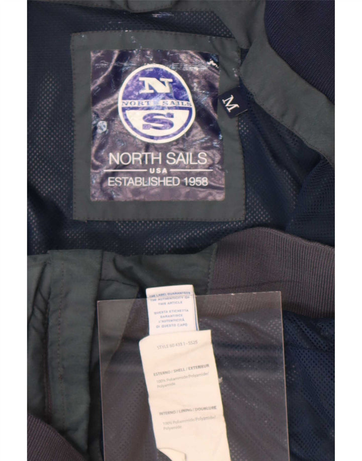 Giubbotto bomber da uomo North Sails UK 38 verde medio in poliammide