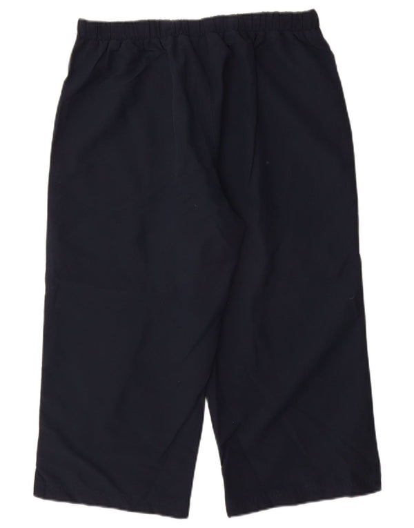 Pantaloni da tuta Reebok da donna Capri UK 14 Large in poliestere blu navy