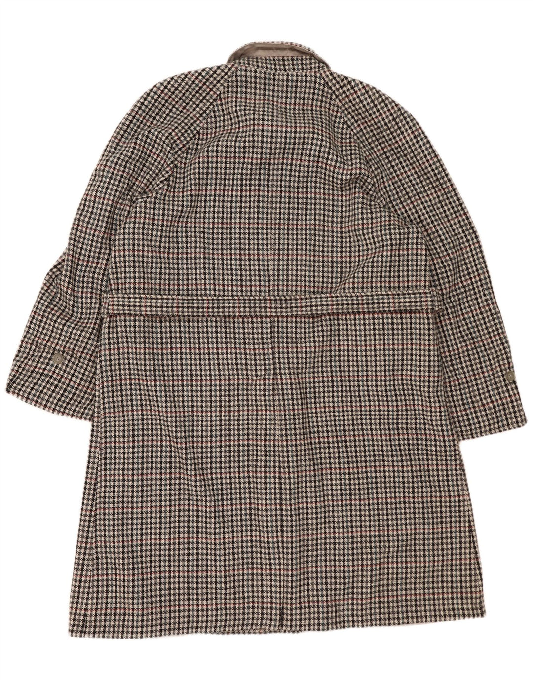 Trench reversibile da uomo Hamilton IT 56 3XL Poliestere a quadri grigio