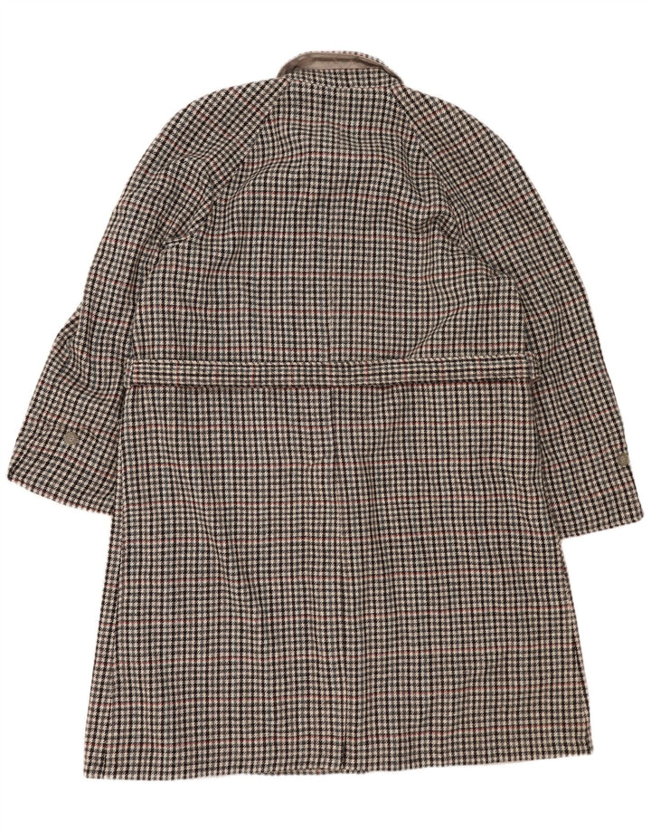 Trench reversibile da uomo Hamilton IT 56 3XL Poliestere a quadri grigio