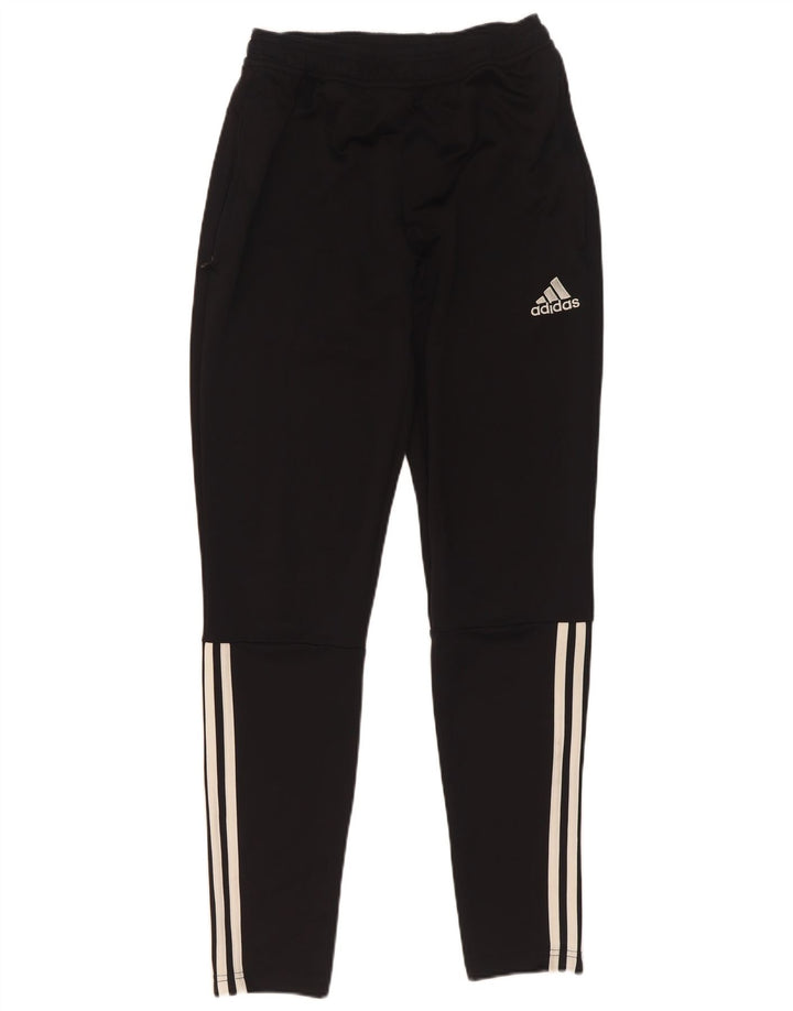 Pantaloni da tuta Adidas Climacool da uomo piccoli in poliestere nero