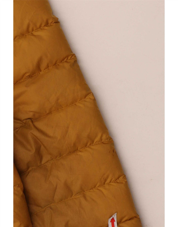 Giacca imbottita con cappuccio da uomo Patagonia UK 38 poliestere giallo medio