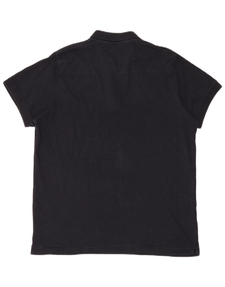 Polo da uomo French Connection 2XL in cotone blu navy