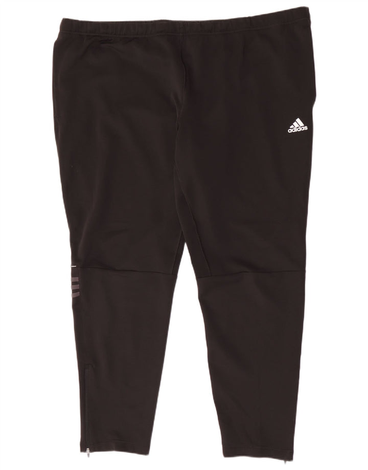 Pantaloni da tuta Adidas Climalite da uomo 2XL neri
