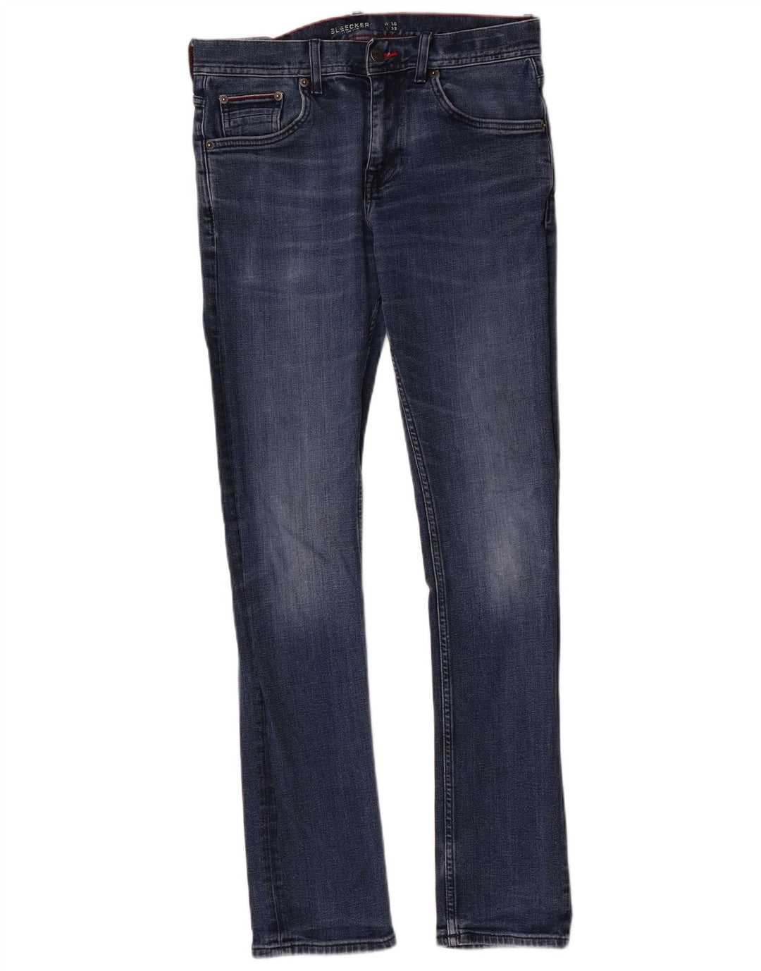 Tommy Hilfiger Donna Bleecker Slim Jeans W30 L32 Cotone Blu
