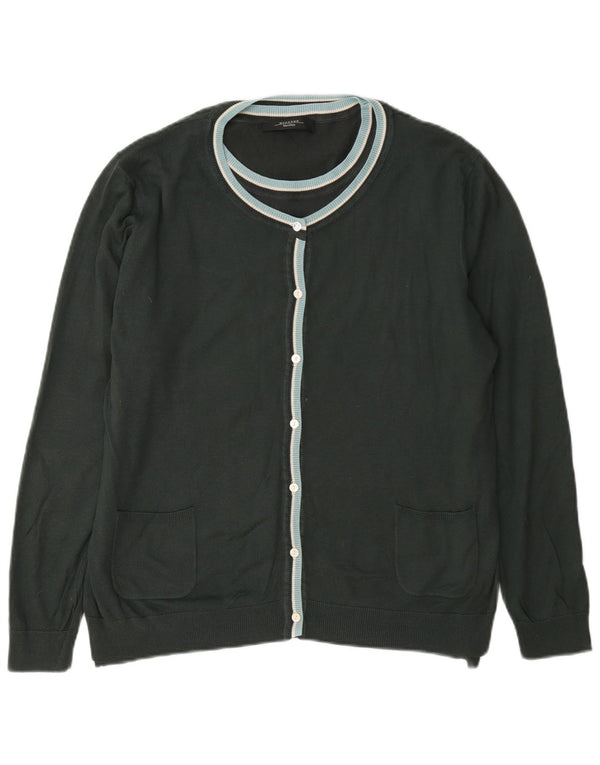 Maglione cardigan da fine settimana da donna Max Mara UK 16 grande verde