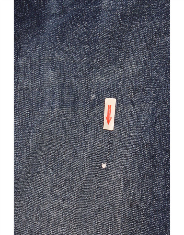 Jeans dritti da uomo Marks & Spencer W34 L33 cotone blu