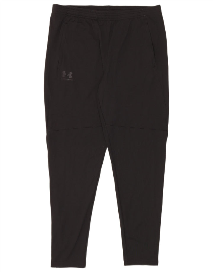 Pantaloni da tuta aderenti da uomo Under Armour XL poliestere nero
