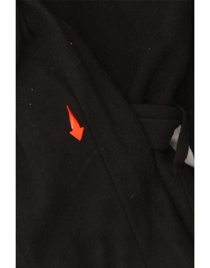 Trench da donna TED BAKER taglia 2 piccolo in lana nera