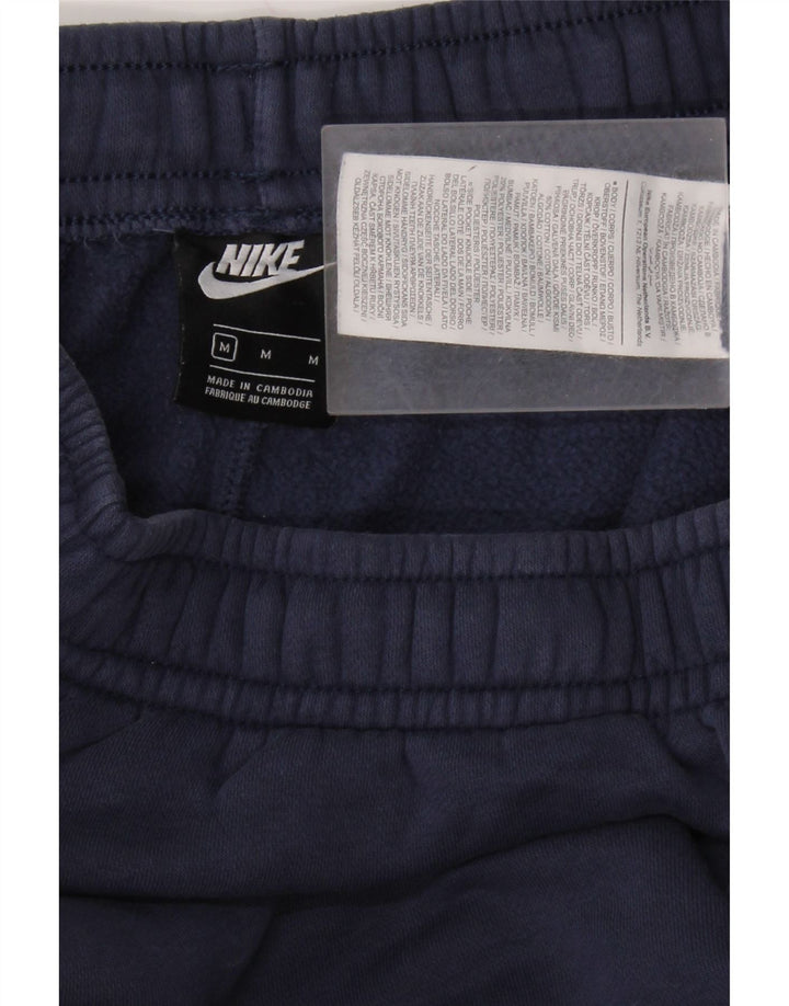 NIKE Pantaloni da tuta da uomo Joggers medi in cotone blu navy