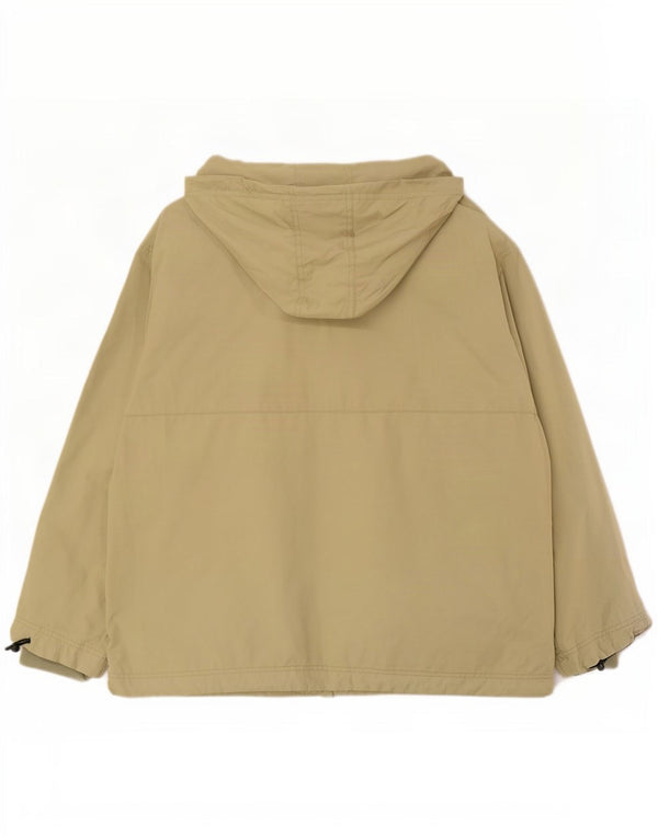 Giacca anorak da uomo con cappuccio Caterpillar UK 42 XL cotone kaki