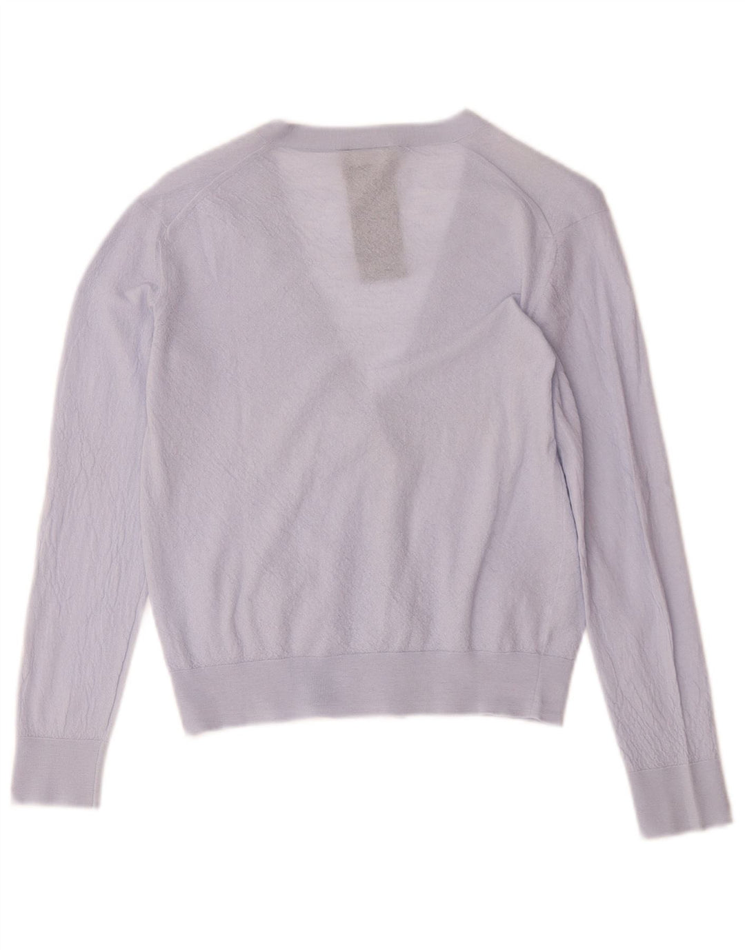 Maglione cardigan corto da donna Giorgio Armani IT 42 Lana viola medio