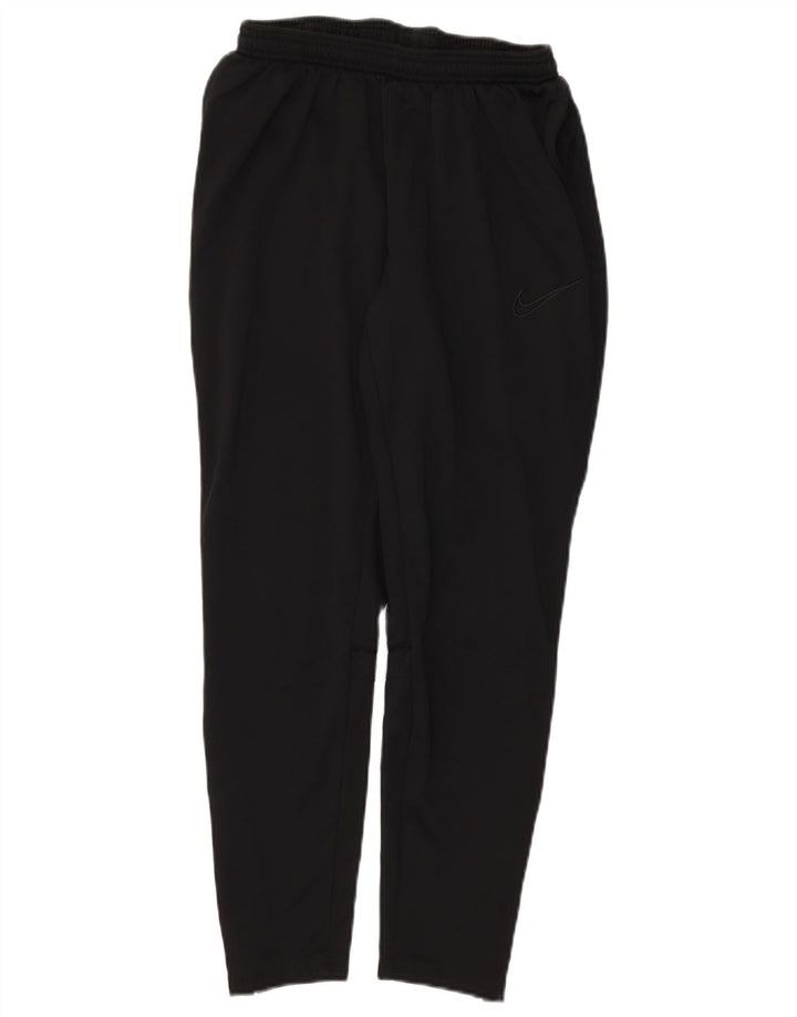 Pantaloni da tuta Nike Dri Fit da donna UK 14 Medium Nero Poliestere