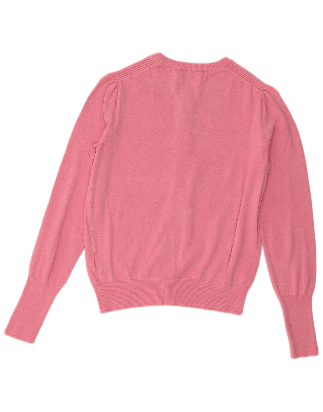 Maglione cardigan da donna Marks & Spencer UK 8 Small Rosa Viscosa