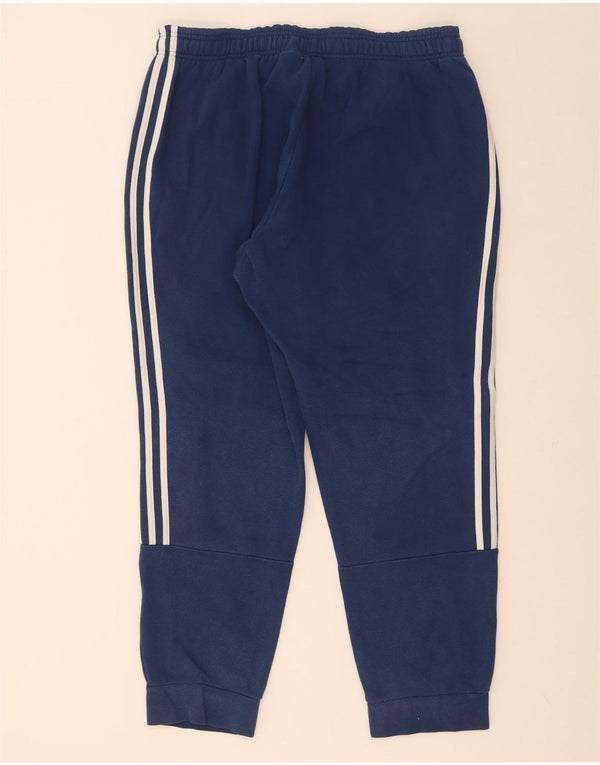 Pantaloni da tuta da uomo Adidas Joggers XL blu navy in cotone