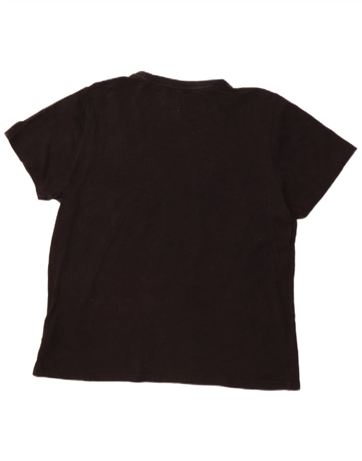 T-shirt grafica da uomo SUPERDRY Top 2XL cotone nero