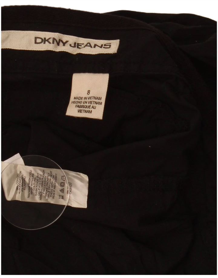 Pantaloncini cargo da donna Dkny US 8 medi W33 cotone nero