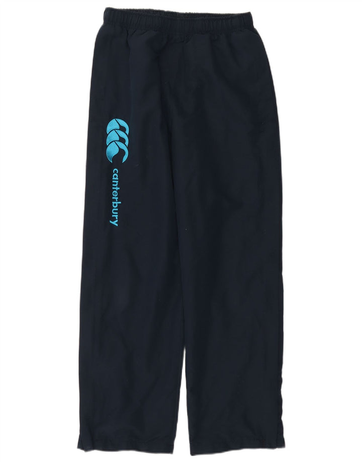 Pantaloni da tuta con grafica CANTERBURY per ragazzi 13-14 anni blu navy