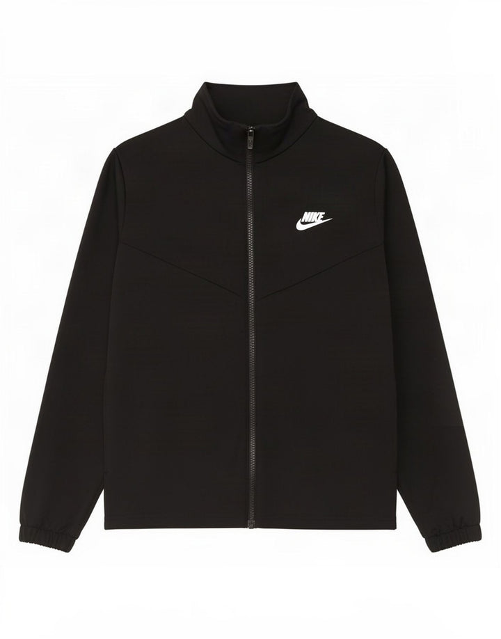 Giacca da tuta grafica Nike da ragazzo, 12-13 anni, grande, in poliestere nero