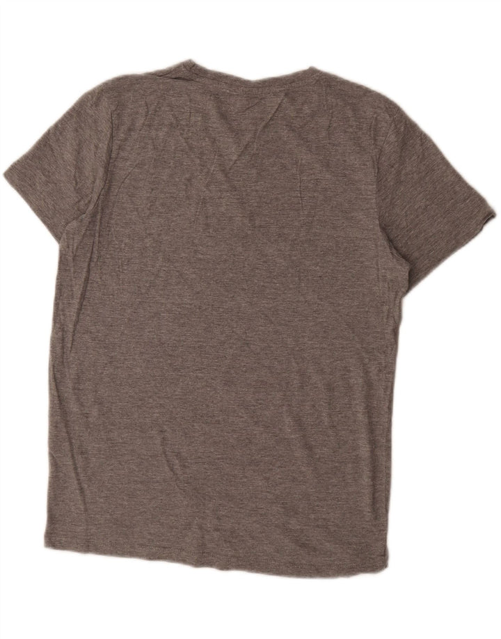 JACK & JONES T-shirt grafica da uomo in cotone grigio medio