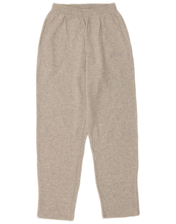 Pantaloni da tuta ASICS da donna UK 12 Cotone screziato grigio medio