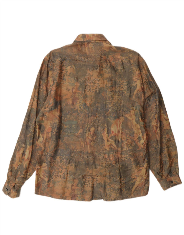 Camicia da uomo TIPO'S media floreale multicolore